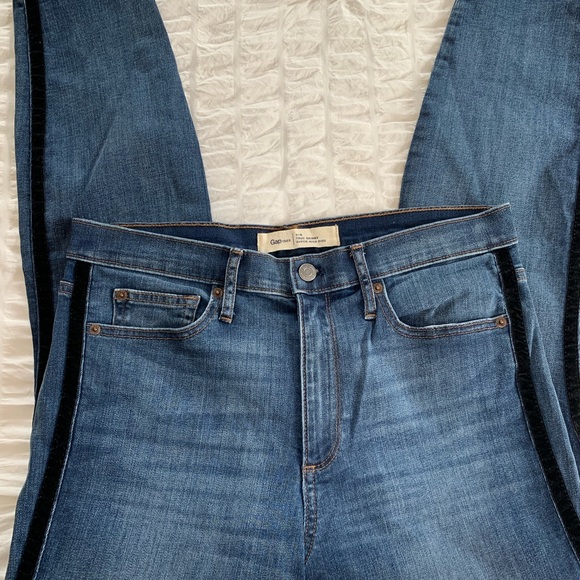 GAP True Skinny Super High Rise Jeans - Blue - Picture 16 of 16